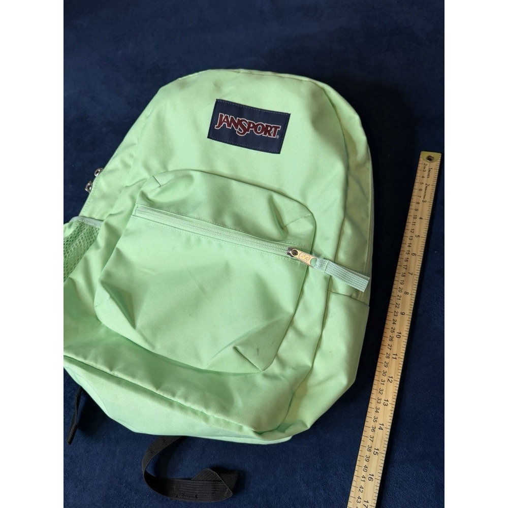 JanSport SuperBreak Backpack Mint Green Brook Green JS00T5010RC School Daypack